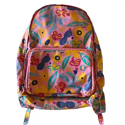 Ken Done Backpack Bag Flower Design Retro 1980s • $35