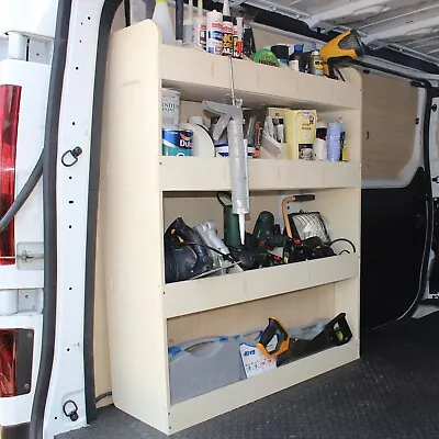 Renault Trafic Traffic SWB 2015+ Ply Van Racking Tool Organiser Shelving NS Rear • £119