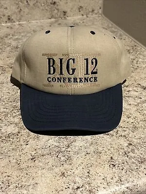 Vintage Big 12 Conference Dr. Pepper Hat Cap Made In USA • $9