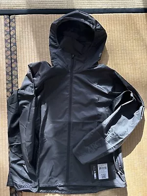 ARC'TERYX Norvan Windshell Hoody Jacket Black Women's XL Extra Large NWT New! • $140