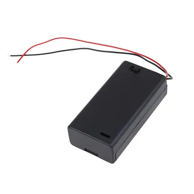 2x AA 3V Battery Holder Connector Storage Case Box ON/OFF Switch With Lead-ca • $1.06