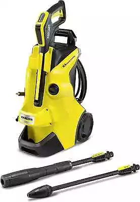 Kärcher K4 Garden Pressure Washer 1.8kW Original Box+ T5 Surface Cleaner • £132