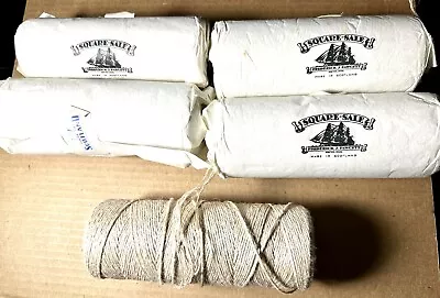 Lot Of 6 Vintage Square Sale Frederick J Fawcett Scotland Yarn Skein Natural • $29.99