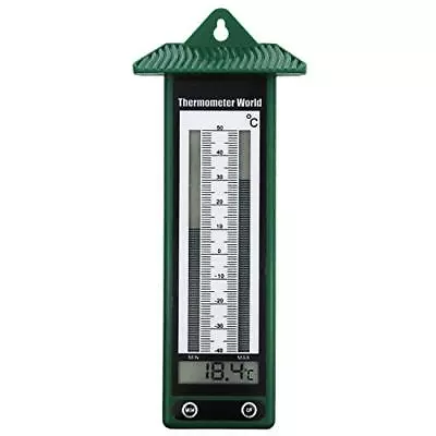 Digital Greenhouse Thermometer - Max Min Thermometer To Measure Maximum • £9.74