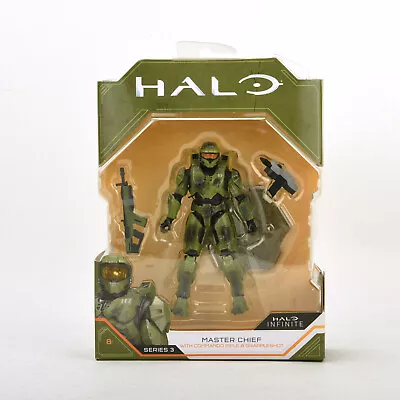 HALO Series 3 Master Chief Highly Articulated Action Figure W/ Weapon Gift • $10.99