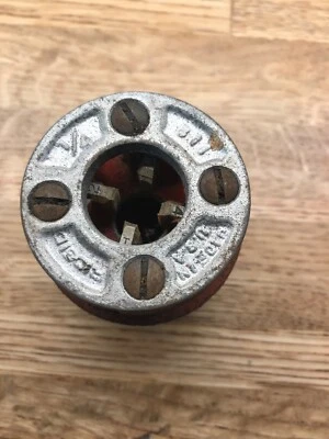 $43 • Buy NEW RIDGID 1/4  NPT DIE Threader Threading HEAD Fits 111-R Ratchet W/ TeethEE1-1