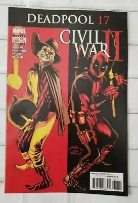 ☆ DEADPOOL #17 Civil War II  Marvel  • $3.95