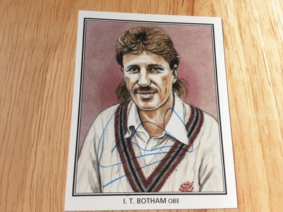 £7.99 • Buy IAN BOTHAM (England) Signed CPS Somerset Test Cricketers Trading Card