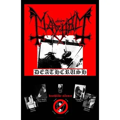 Mayhem Textile Poster: Deathcrush • $24.95