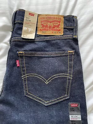 Levi’s 511 Slim Fit Jeans W32 L34 • £35