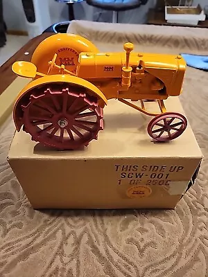 Minneapolis Moline 125th Anniversary Edition 1/16 Toy Tractor With Box SCW-001 • $31