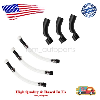 3pcs VP Racing 5 Gallon Fuel Jug Gas Can Fuel Deluxe Cap Filler Hose Kit Black • $19.21