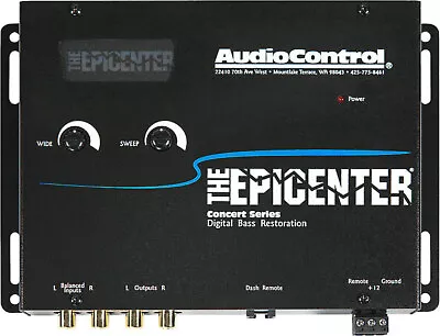 AudioControl Epicenter Bass Restoration Processor - Black • $149