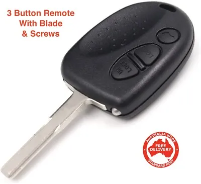 Suits Holden V2 VX VY VZ Monaro CV8CV8Z 3 Button RemoteChipKey Blade & Screws • $59.60