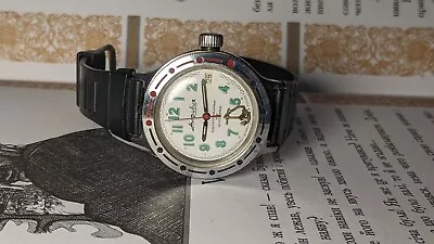 Vintage Russian Watch Wostok Amfibian Automatic • $68.50