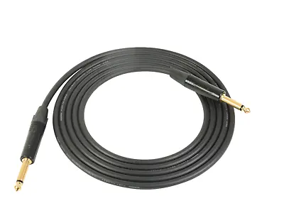 Mogami 2524 W2524 Black Guitar Cable With Neutrik TS To TS - 25 FEET • $54.95
