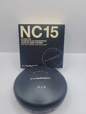 MAC Studio Fix Powder Plus Foundation Oil Shine NC15   - 15g/0.52oz • $29.99