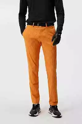 J. Lindeberg Diamond Pant Mens 34x32 Russet Orange Golf Pants NEW NWT GMPA07918 • $99.99