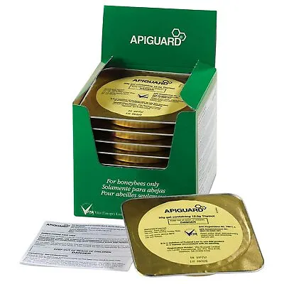Apiguard ONE Box Of Ten 50g Trays - Treatment For Bees • $42.99