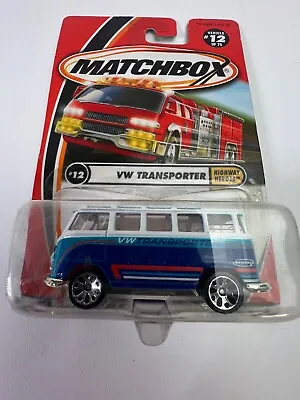 Matchbox 2001 # 12 Highway Heroes Volkswagen VW Transporter • $7.99