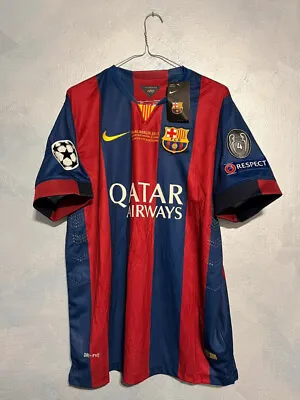 Barcelona Messi #10 Shirt Jersey Final Champions 2015 • $43