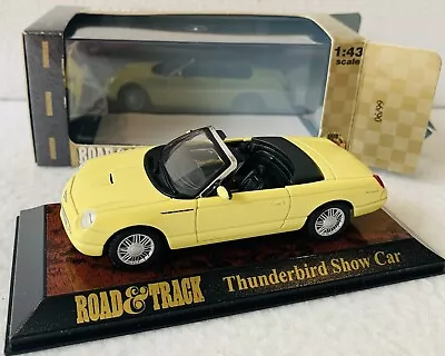 Maisto Road & Track 1:43 Thunderbird Show Car Limited Edition Mint In Box • $17.94