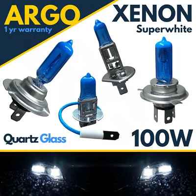 H7 H4 H1 H3 Xenon White 100w Headlight Bulbs Headlamp Light Bulb Hid Car Van 12v • £5.49