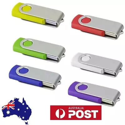 Wholesale/lot/bulk ( 10 PACK ) USB 2.0 FLASH DRIVE MEMORY STICK THUMB FOLD PEN • $40