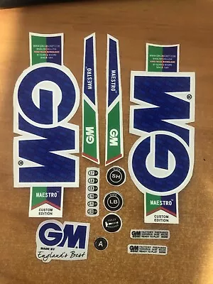 Cricket Bat Stickers Embossed • $30