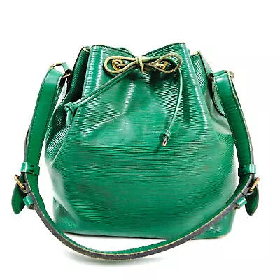 Louis Vuitton LV Shoulder Bag M44104 Petit Noe Green Epi 3256668 • $0.99