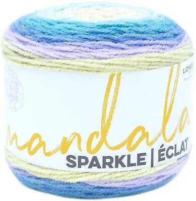 Lion Brand Mandala Sparkle Yarn-Orion 527-308 • £15.17