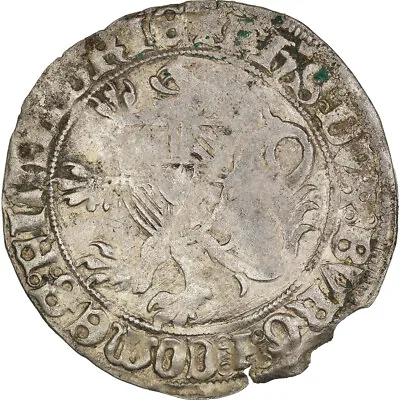 $114.35 • Buy [#184469] Coin, France, Flanders, Philippe Le Bon, Double Gros, VF(20-25), Silve