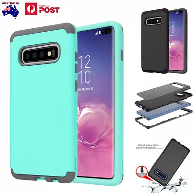 For Samsung Galaxy S10 Plus/S10e Case Heavy Duty Shockproof Tough Hybrid Cover • $11.99