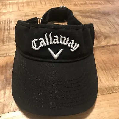 Callaway Golf Visor Unisex Black New Era Fusion Technology Tour I Series • $8.99