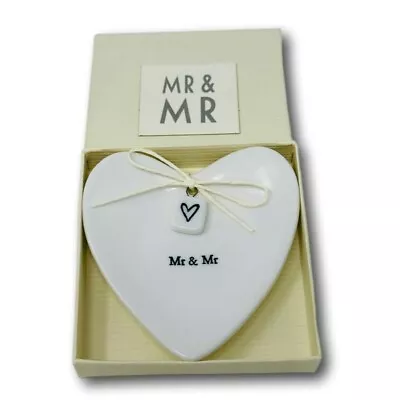 Hallmark Gifts Mr. & Mr. Pride Marriage Jewelry Dish Decorative • $14
