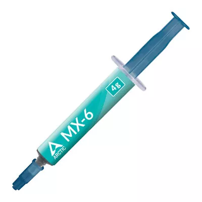 Arctic MX-6 4g Thermal Paste For CPU/GPU 45.000 Poise 2.60 G/cm³ Low Thermal  • £13.50