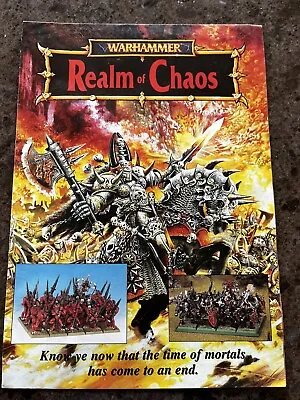 Realm Of Chaos Warhammer Poster • £8.71