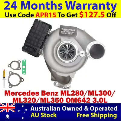 Upgrade Billet Turbo For Mercedes Benz ML280/ML300/ML320/ML350 OM642 3.0L • $546.89