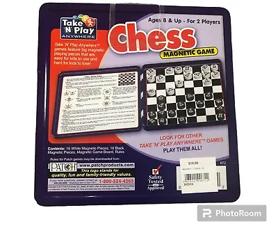 Chess Take 'N  Play Anywhere Magnetic Game • $6