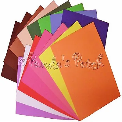 A4 EVA Craft Funky Foam Sheets 2mm Thick Approx - Choose Colour And Pack Size • £2.49