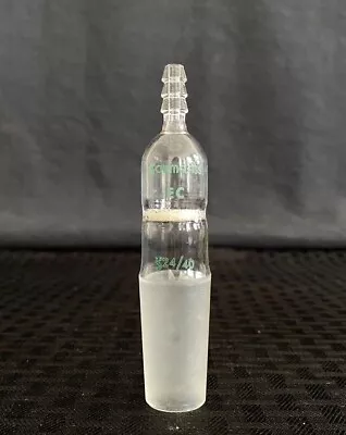 $17.99 • Buy Chemglass Glass 24/40 EC Extra Coarse Fritted Inlet Vacuum Adapter, CG-1011-01
