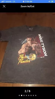 Vintage Mike Tyson T Shirt  • $9.95