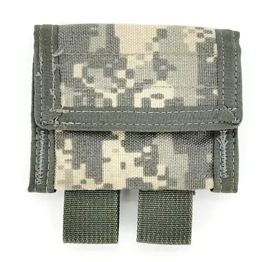 Military Surplus MOLLE ACU Latex Gloves Pouch 3-4 Gloves 4 X3  Utility • $8.95