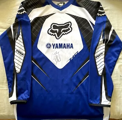 Chad Reed Autographed Signed Yamaha Fox Racing Motocross Supercross Jersey (JSA) • $479.99