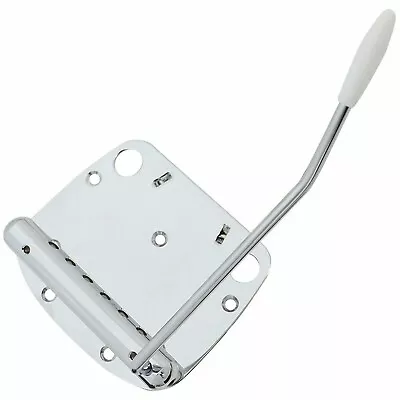 NEW Mustang TREMOLO Tailpiece Bridge Vibrato & Whammy For Fender Guitar - CHROME • $29.95