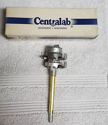 Centralab M/U-9 Long Shaft Potentiometer Motorola Universal 18K543337 • $9.95