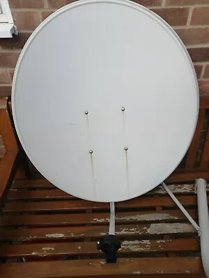 Used 80cm Satellite Dish. Collection Only DE11 Swadlincote • £10