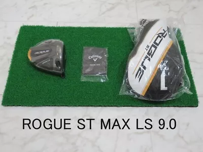 【FAST SHIP】NEW Callaway Rogue ST MAX LS 9 / 9.0 Driver Head Only With Head Cover • $438.03