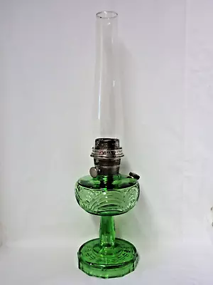 Vintage Aladdin Oil Lamp Model B-54e Green Washington Drape • $119.95