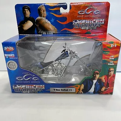 OCC American Choppers The Series Motorcycle DieCast 1:18  T-Rex Soft Tail #1 • $20.77